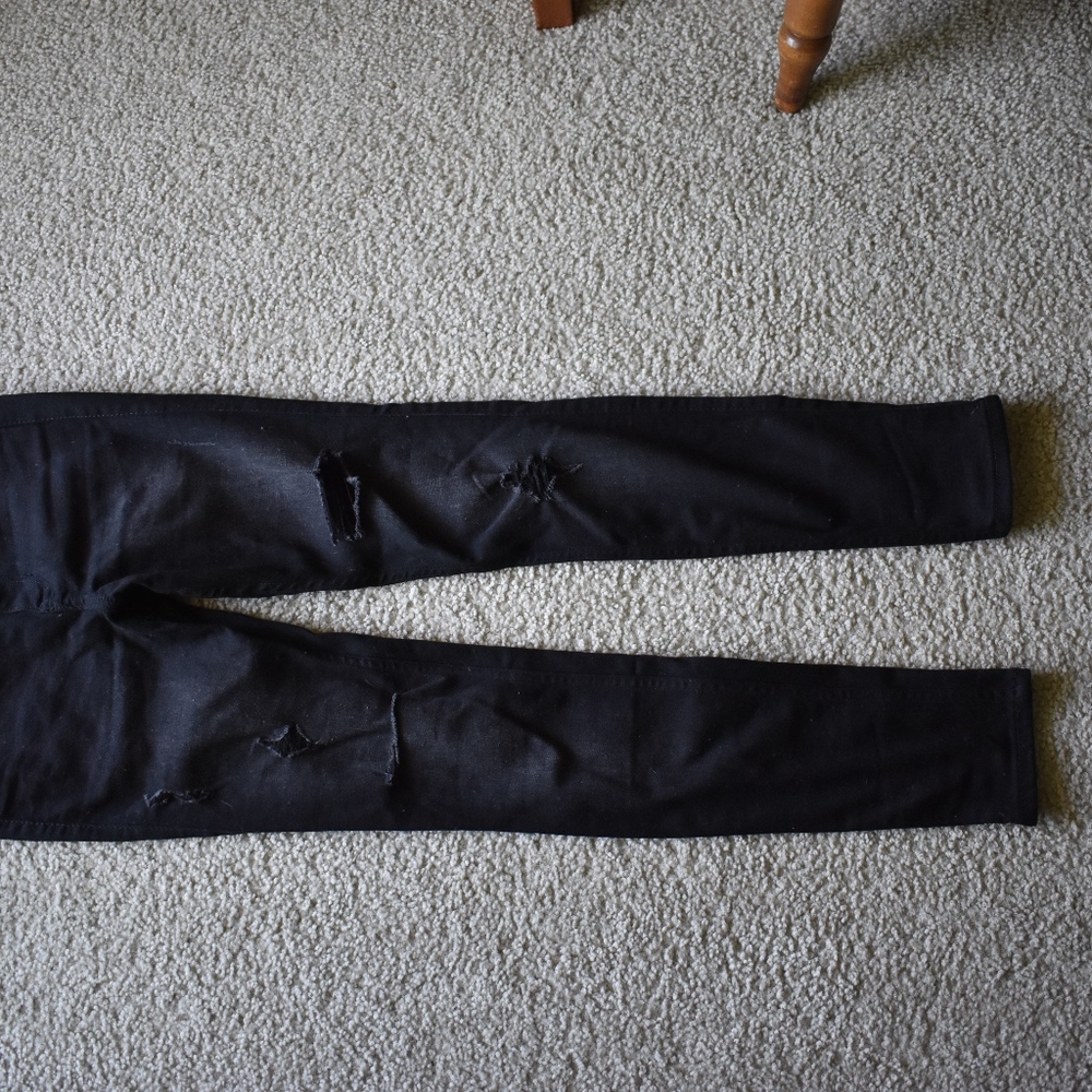 Hollister Super High Rise Jeans dark wash